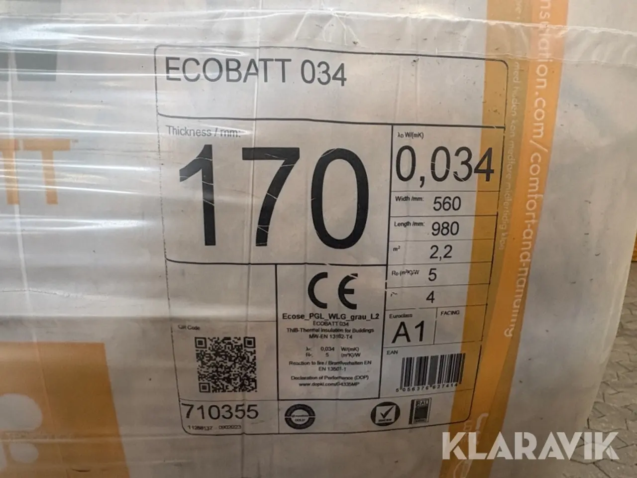 Billede 9 - Isolering Knauf Insulation EcoBatt 034 170 mm