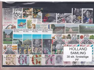 Holland Samling - 38 Stk. - Postfrisk