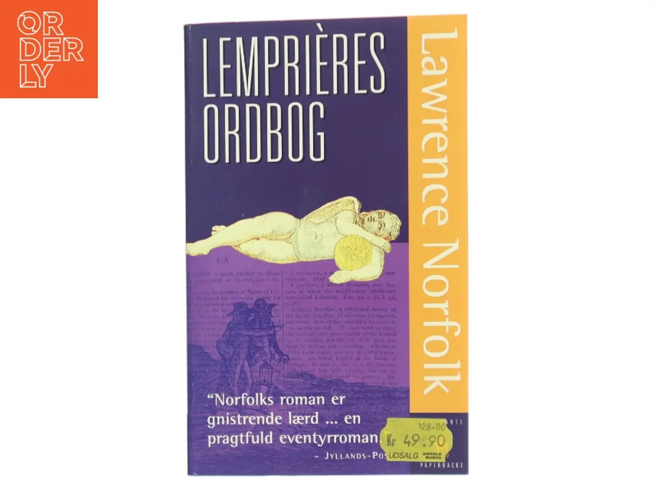 Billede 1 - Lemprières ordbog : roman af Lawrence Norfolk (Bog)