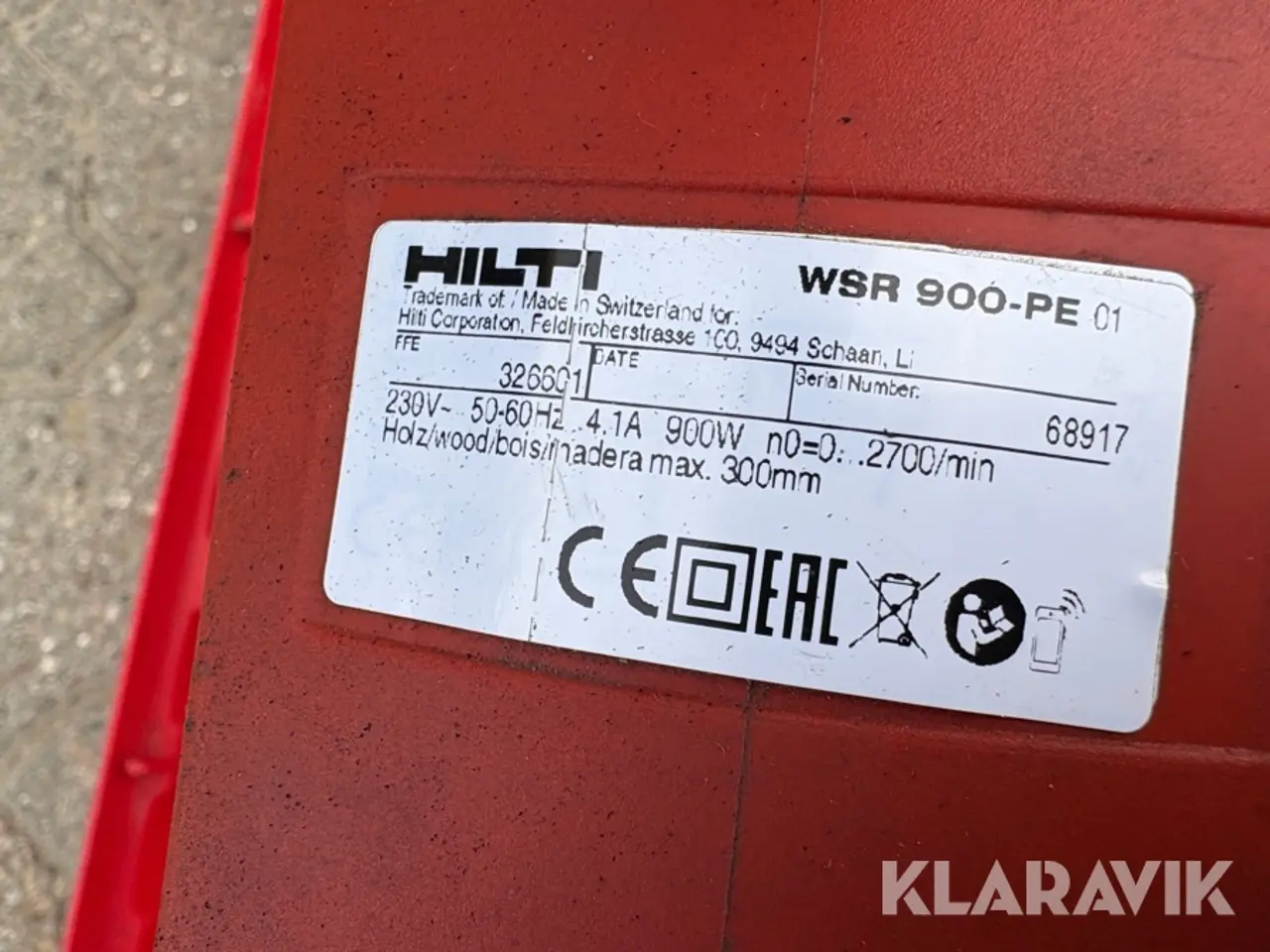 Billede 6 - Bajonetsav Hilti WSR900-PE