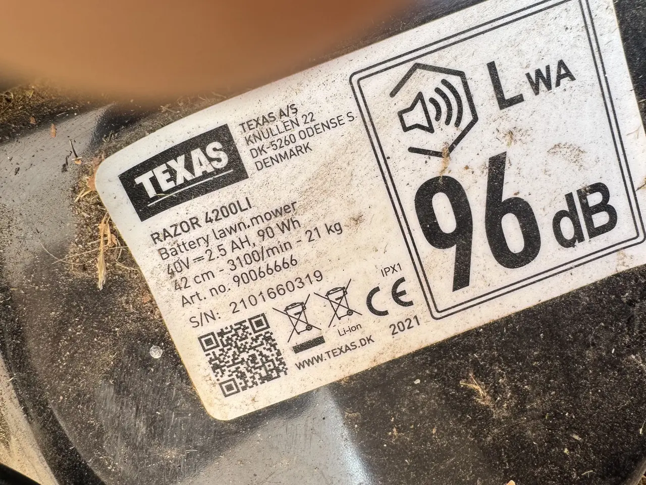 Billede 4 - Texas Razor 4200Li batteri-plæneklipper