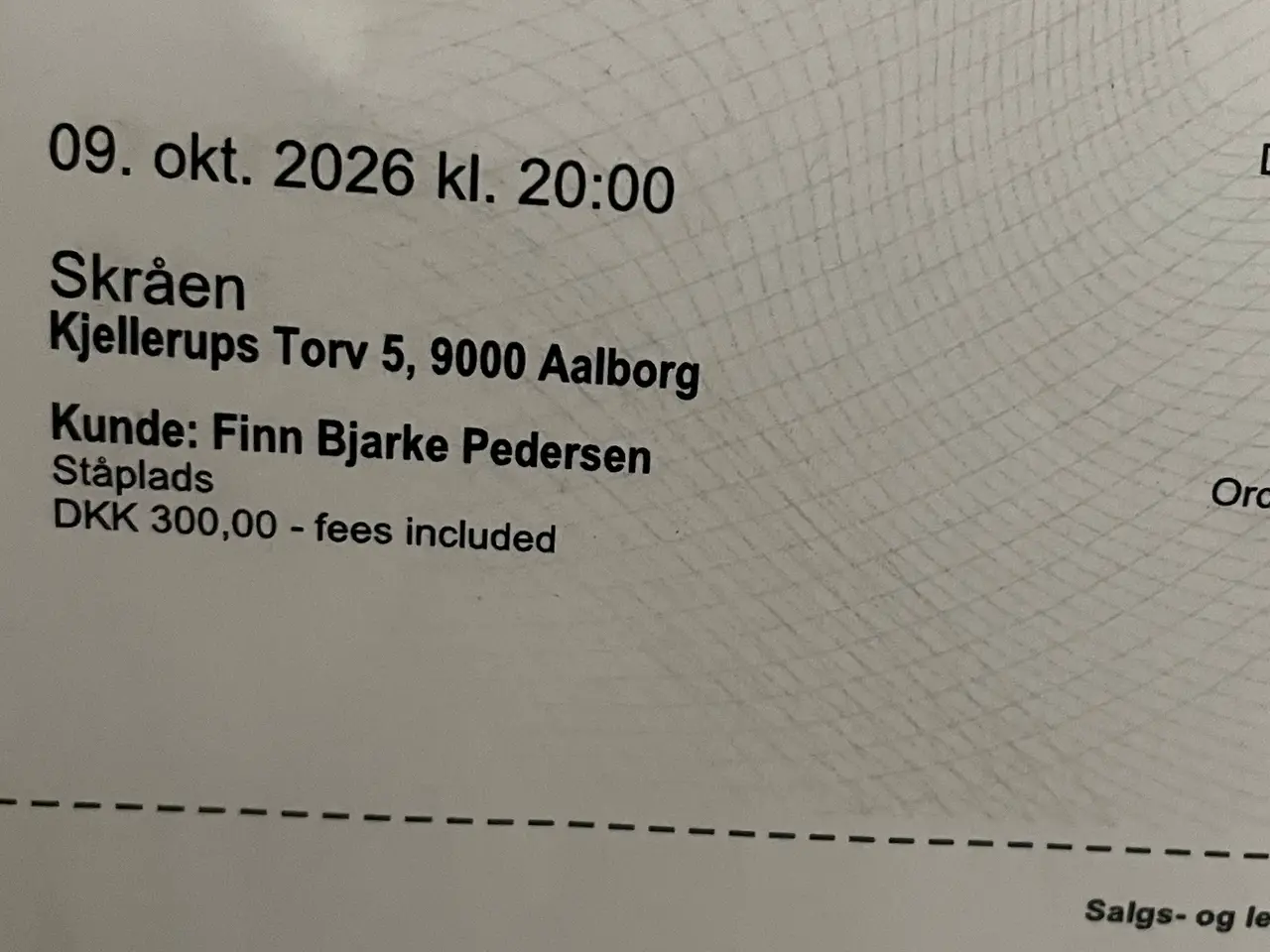 Billede 1 - 2 billetter til Shubidua 2,0 på fredag i Aalborg.