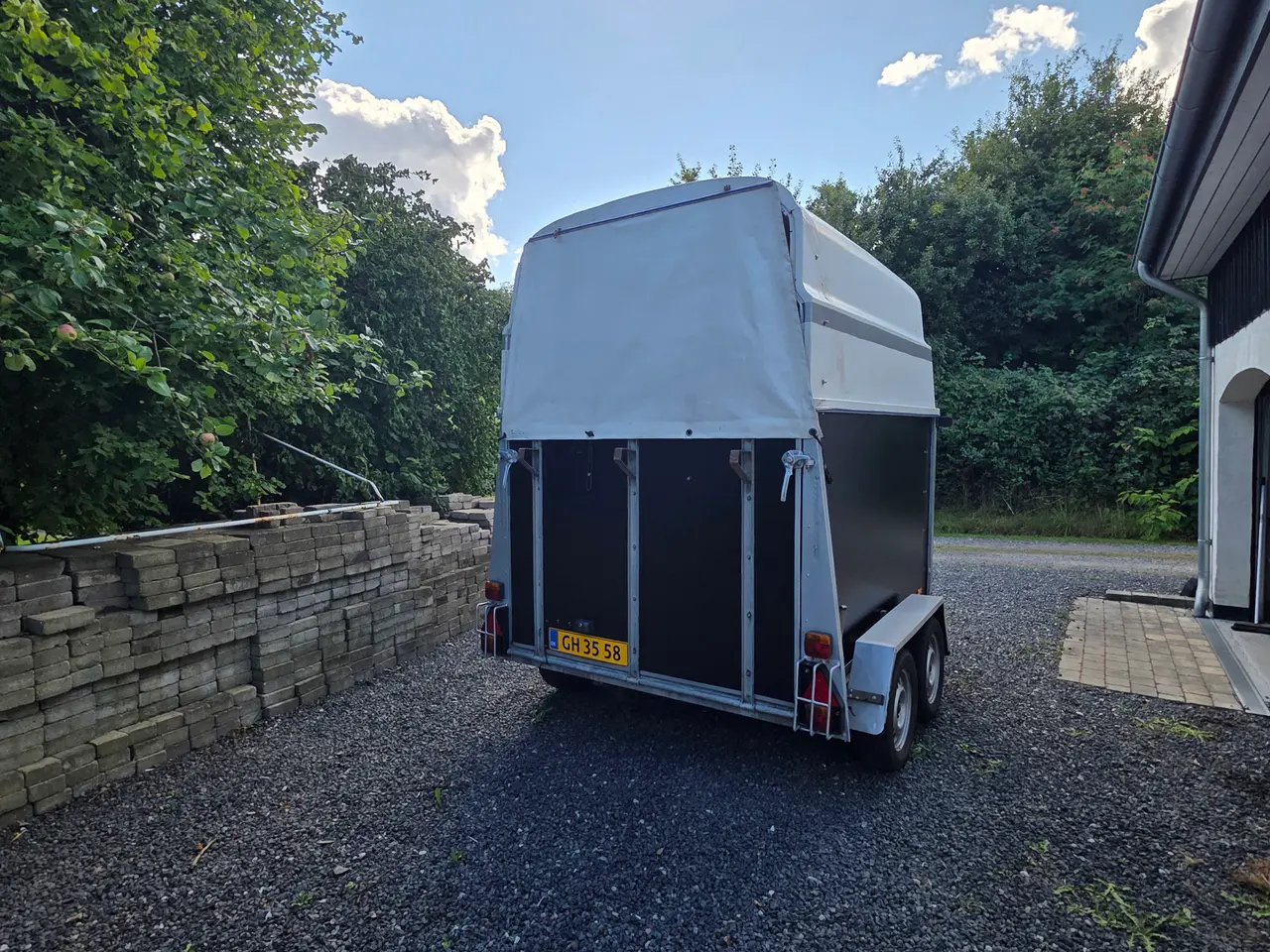 Billede 5 - Nysynet, ny-renoveret veteran hestetrailer