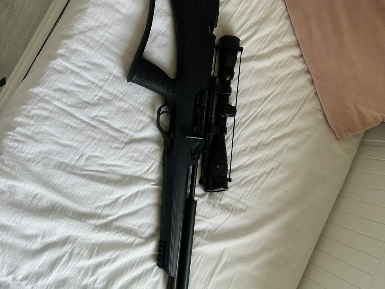 Billede 1 - Snowpeak Bullpup T-Rex + Kikkersigte + Dykkerflask