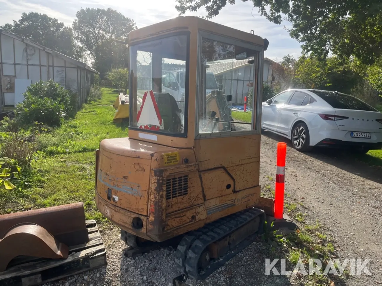 Billede 4 - Gravemaskine Case CK15
