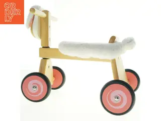 Trægyngehest på hjul (str. 45 cm)
