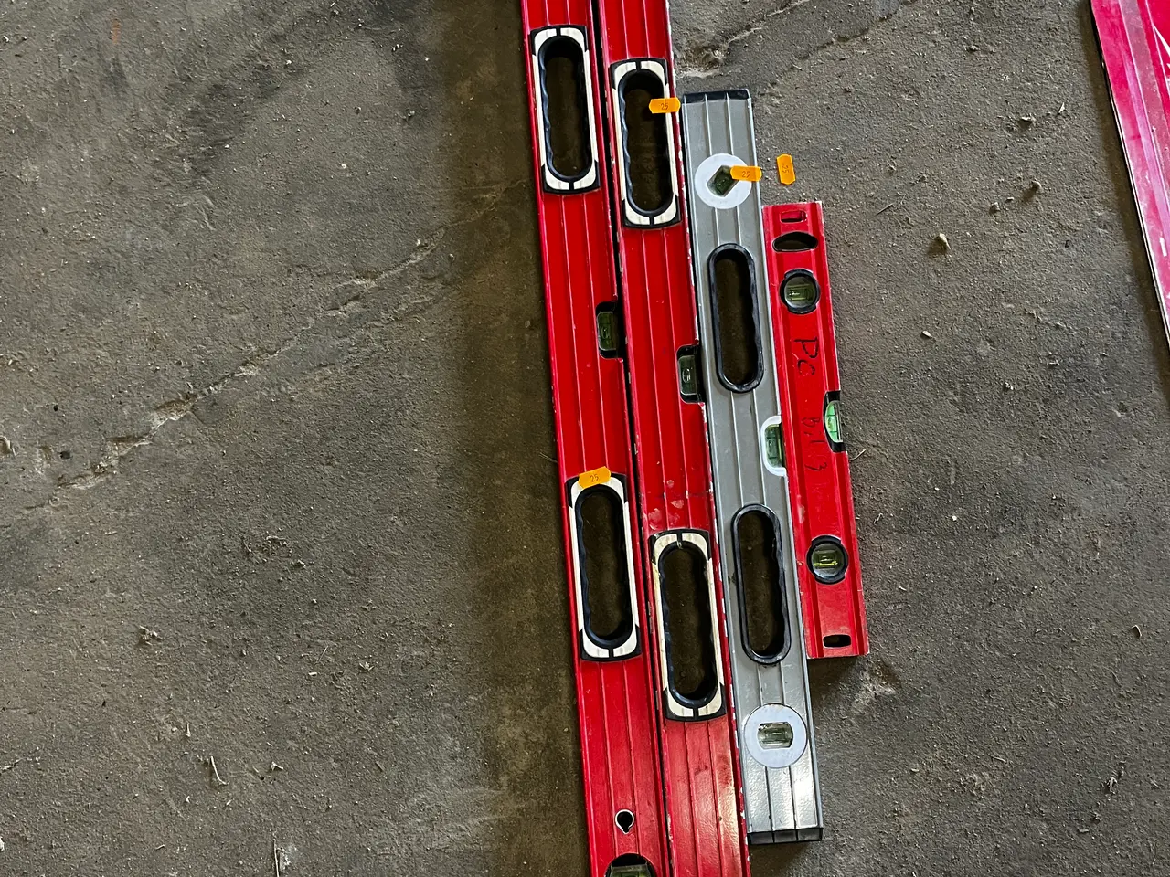 Billede 1 - 4 stk. vaterpas  WÜRTH ZEBRA