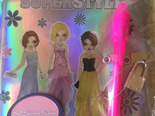 Helt ny Hemmelig dagbog Super Style