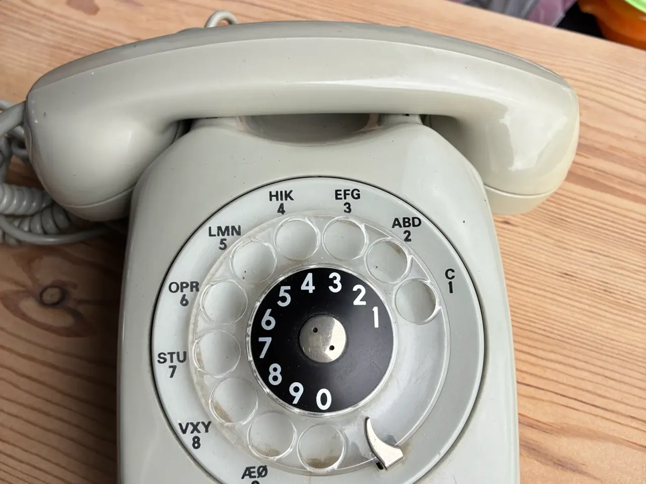 Billede 1 - Gl drejeskive telefon