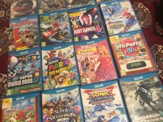 Sonic, LEGO CITY, Smash Bros, Mario Bros U,