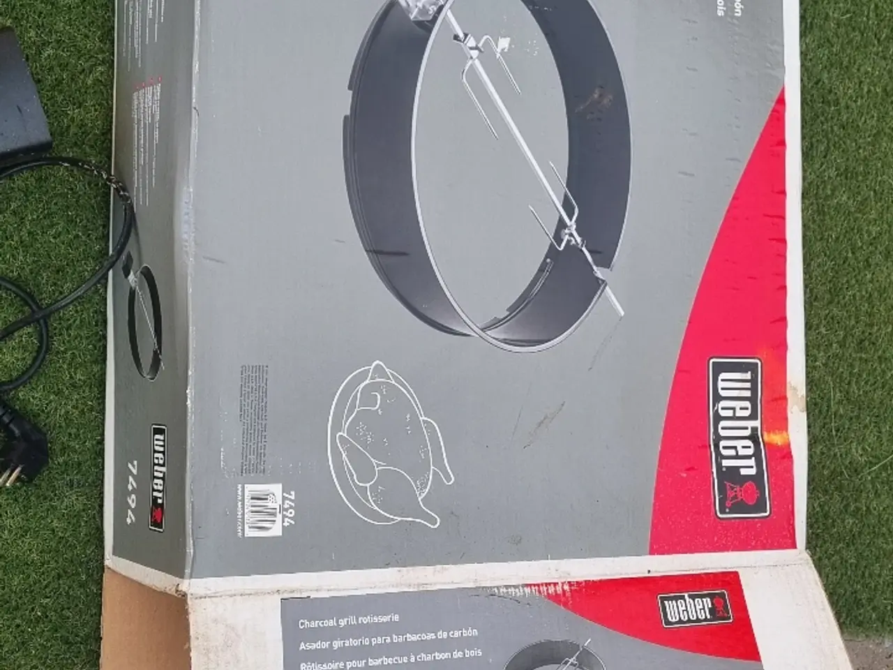 Billede 3 - Weber Rotisseri til 57 cm kuglegrill - 7494