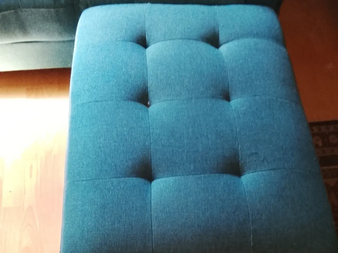 Billede 3 - Chaciłoñg sofa med puf sälges