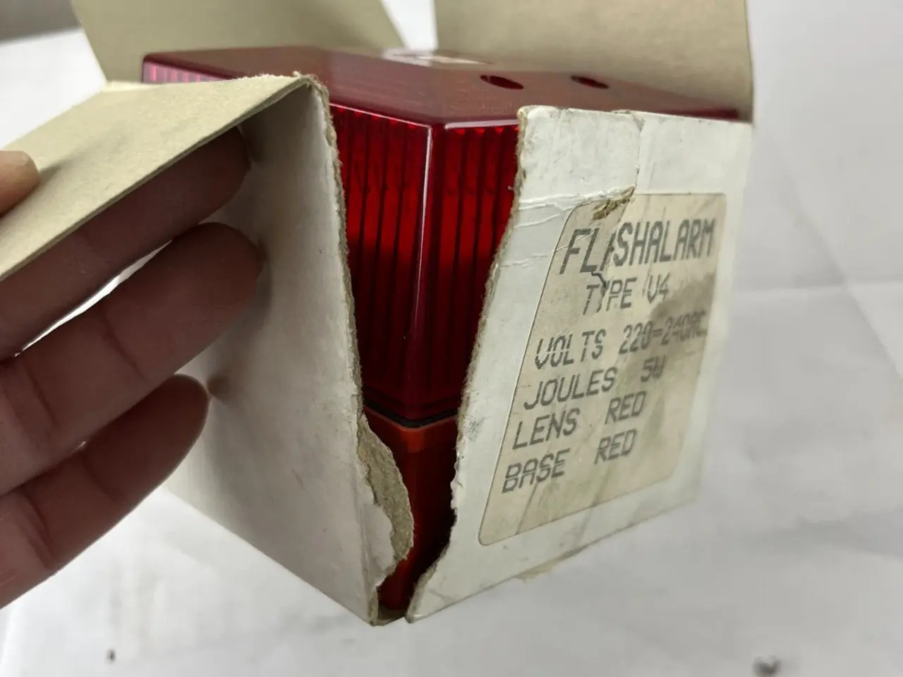Billede 3 - Clifford & Snell Flashalarm V4 Red Beacon 220–240