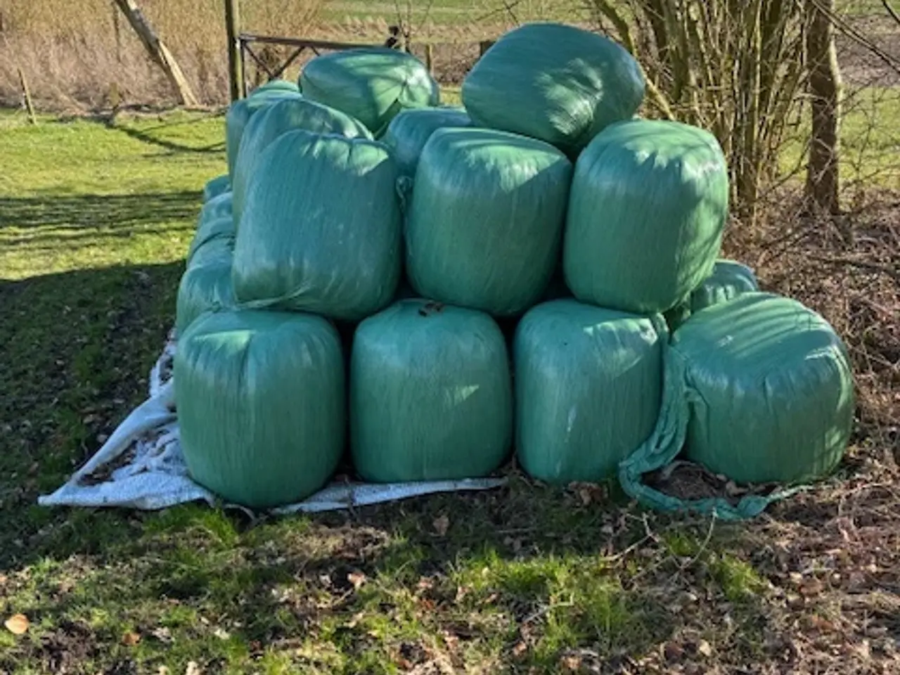 Billede 3 - miniwrap kløvergræs 2 slet . Har 40 stk