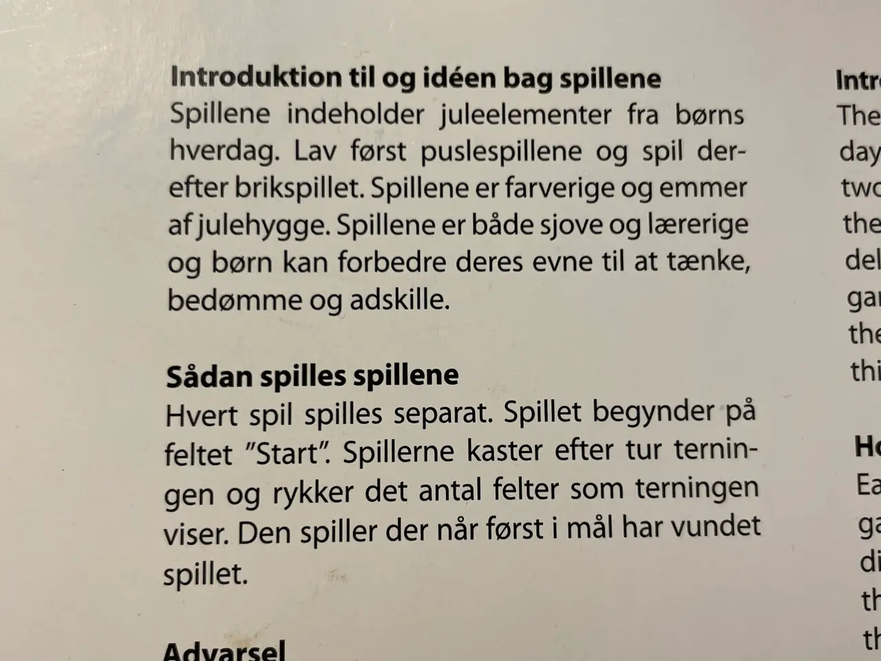 Billede 3 - Julepuslespil - hjælp nissen med at komme i mål