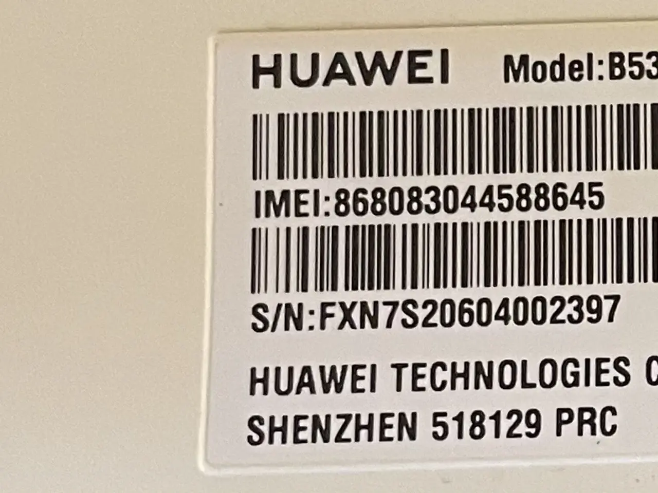 Billede 1 - Huawei router model B353-232