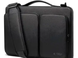 TECH-PROTECT Computertaske DEFENDER bag laptop - 15" og 16" - sort