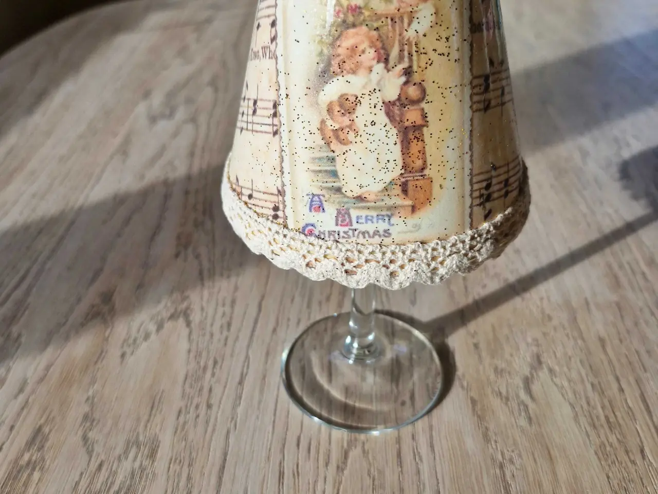 Billede 5 - Vintage Lampe skærm Handmade