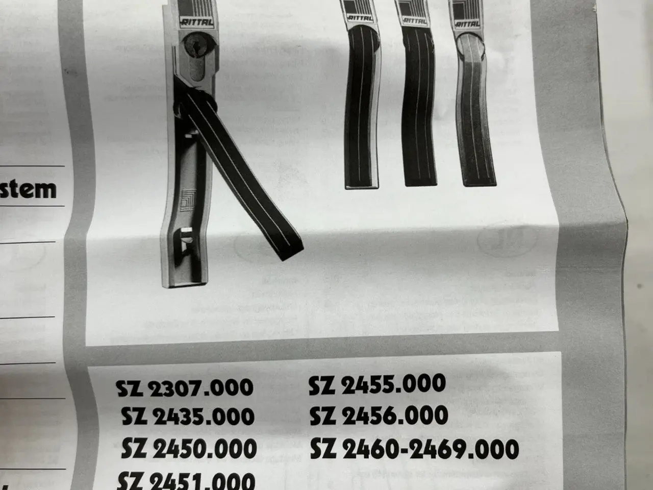 Billede 7 - Rittal SZ 2435.000 Ergoform-S Handle Lock System