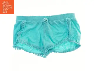 Turkise shorts med elastik og kvastkant fra Jumbo (str. 104)