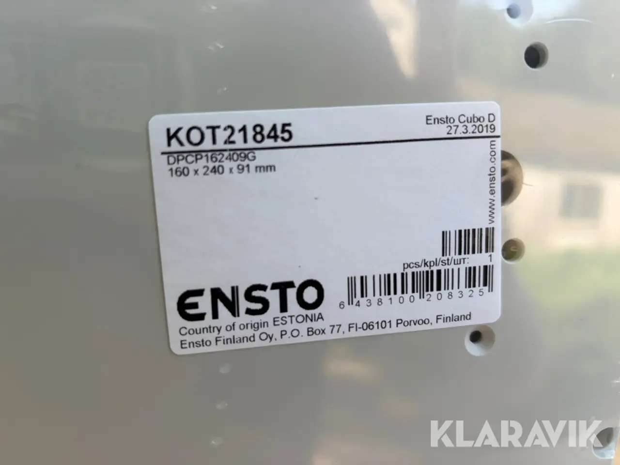 Billede 11 - Stort lot Kapslinger Ensto Cubo D DPCP162409G