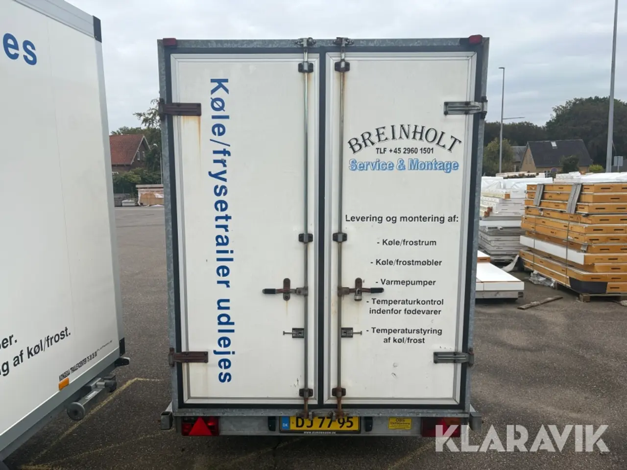 Billede 2 - Køle-/frysetrailer Eurowagon 2.600 kg