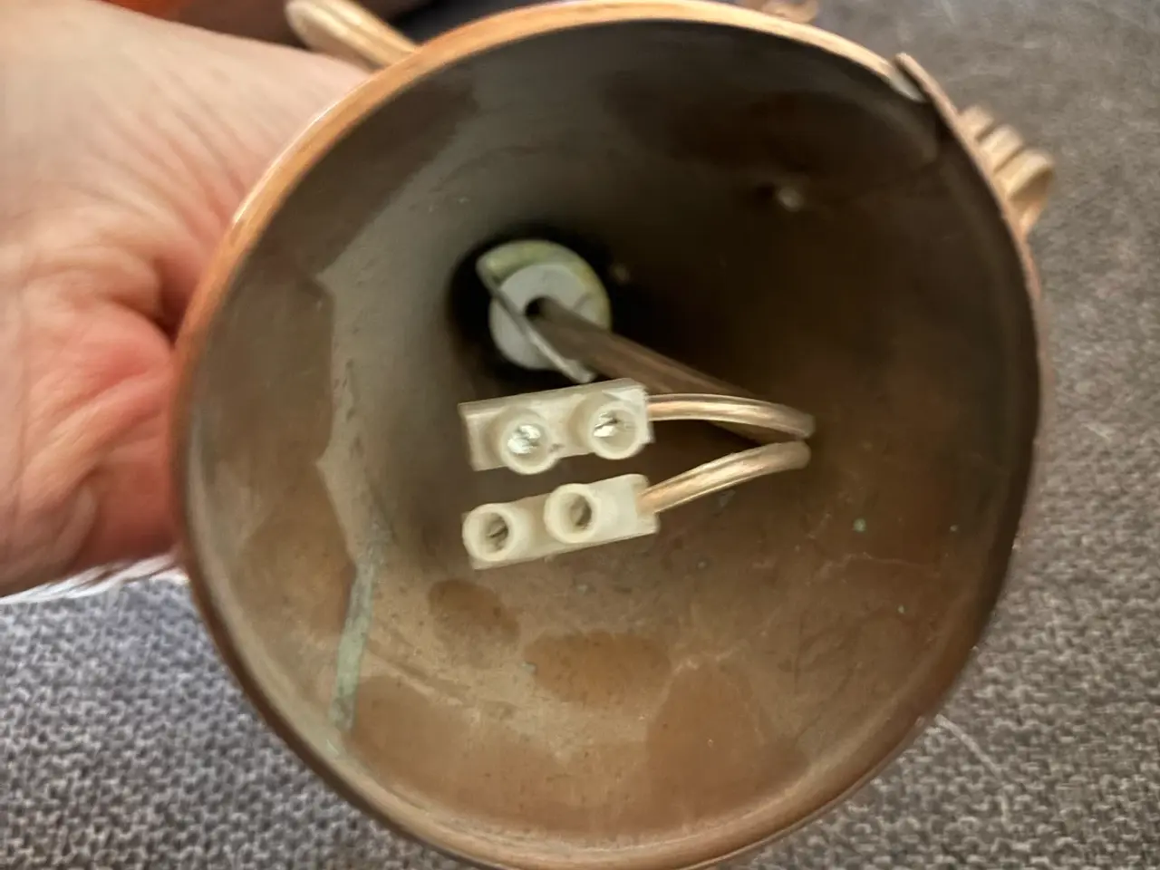 Billede 11 - LB denmark kobber loftlampe