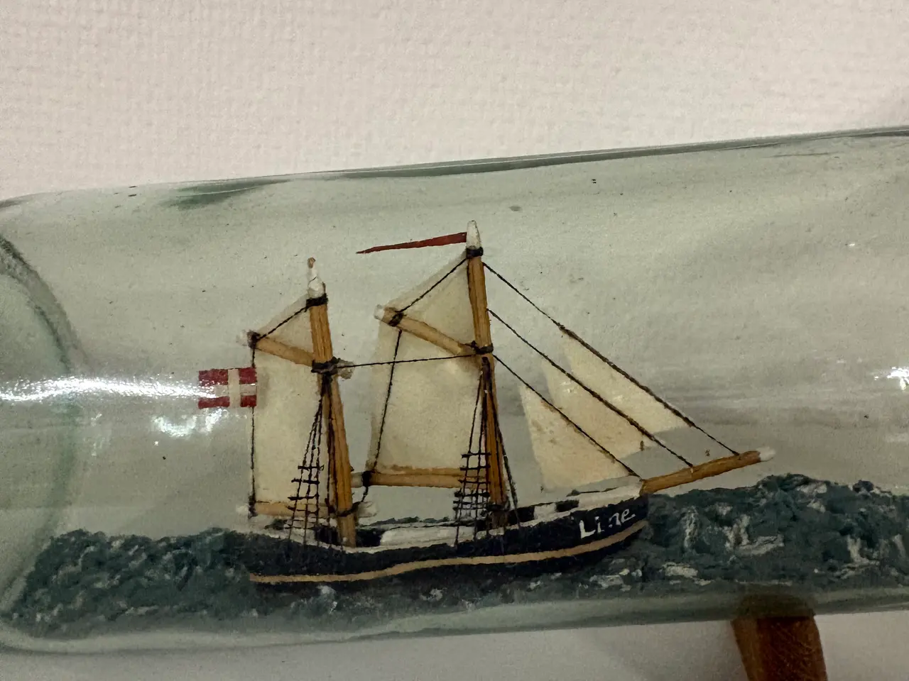 Billede 4 - Flaske skib