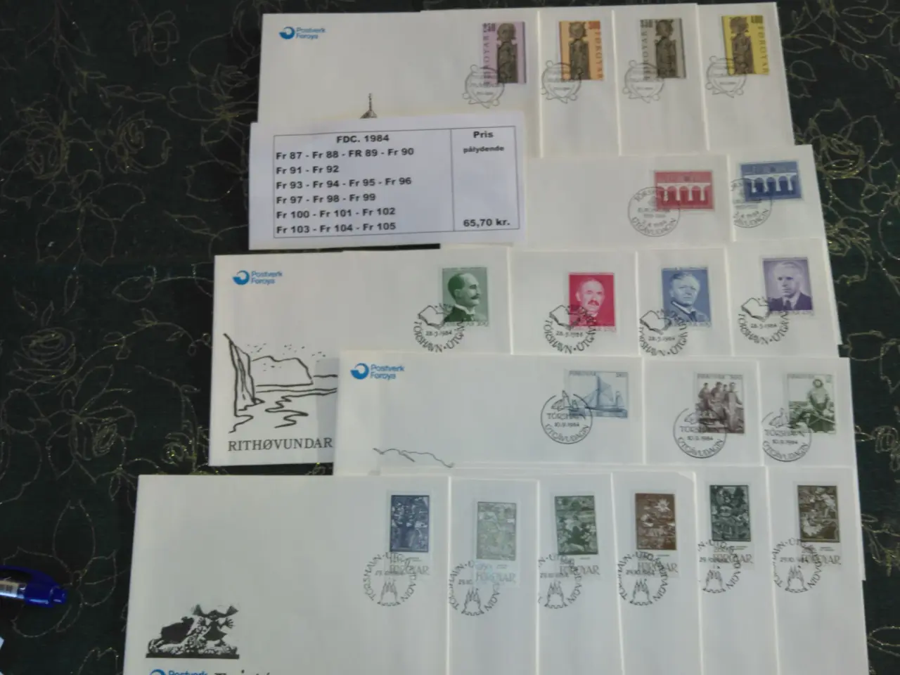 Billede 6 - FR. FDC. 1976-86 til stærk nedsat pris fra 
