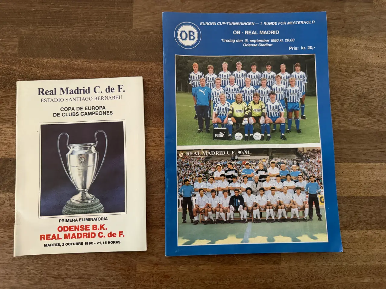 Billede 1 - Real Madrid OB fanblade og magasiner