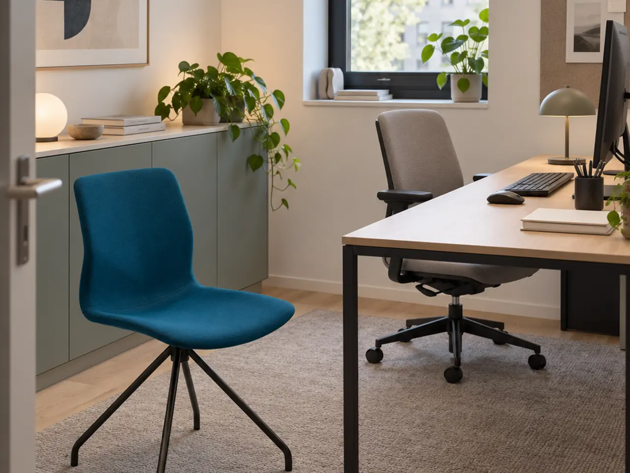 Billede 2 - Four Design FourSure 11 Stol – Blå/Sort Stel