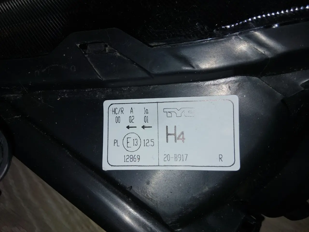 Billede 3 - Suzuki SX4 forlygter.