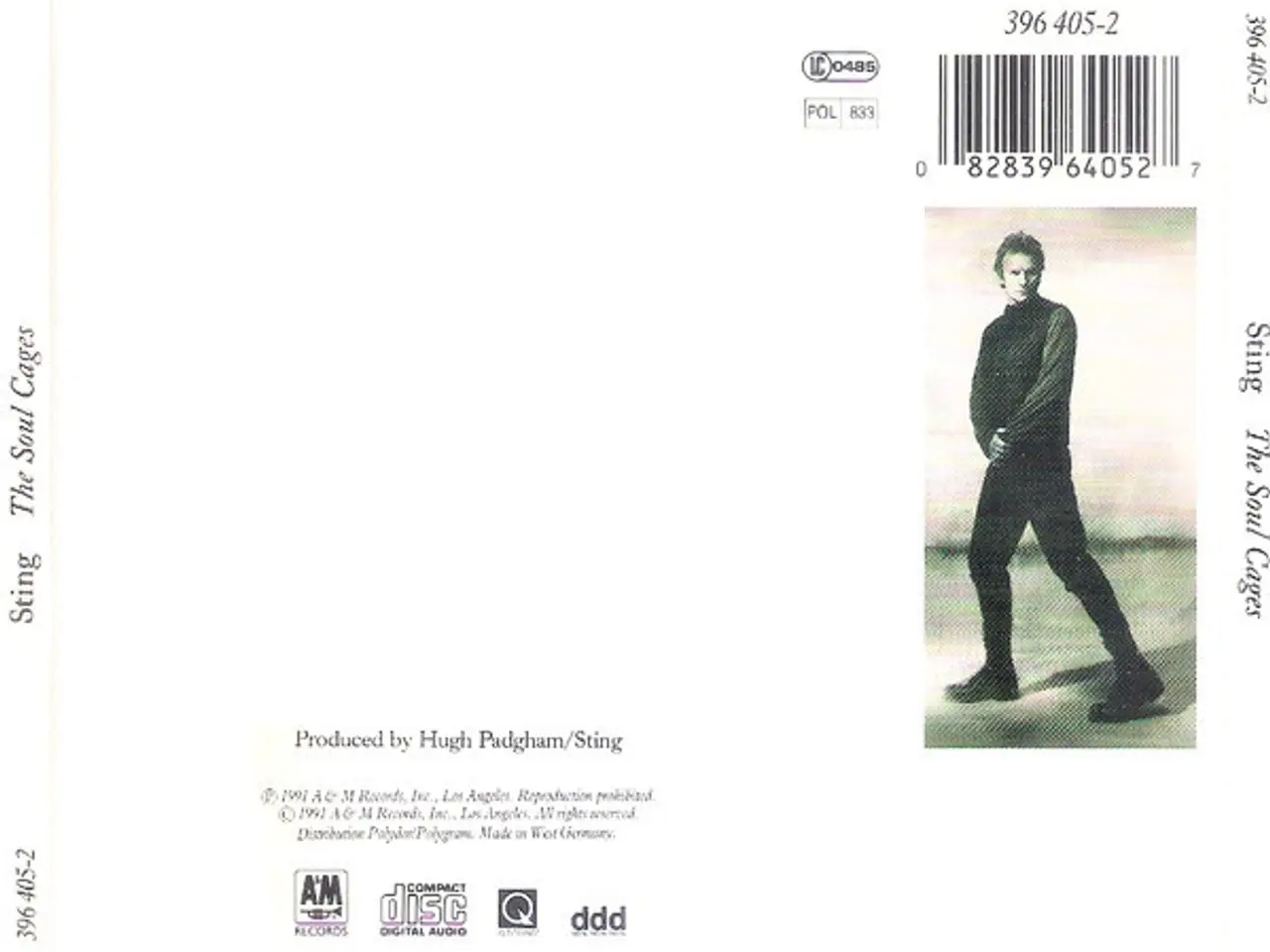 Billede 2 - Sting – The Soul Cages – CD