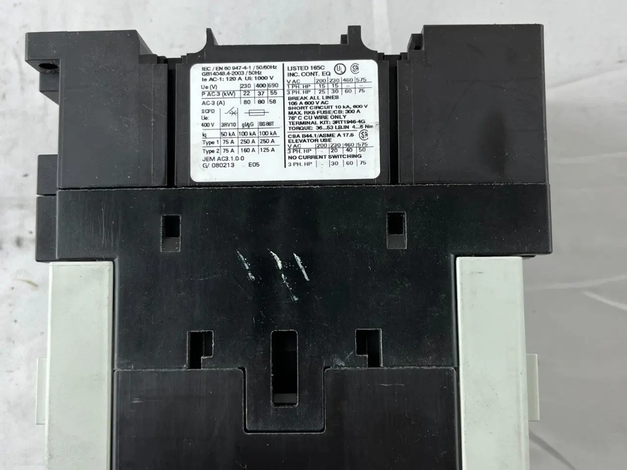 Billede 10 - Siemens 3RT1045-1AP00 Sirius Power kontaktor 80A