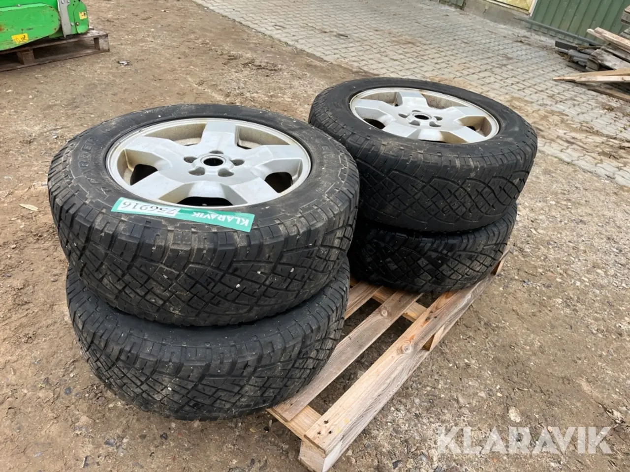Billede 2 - Dæk General Grabber AT 255/60 R18, 4 Styk
