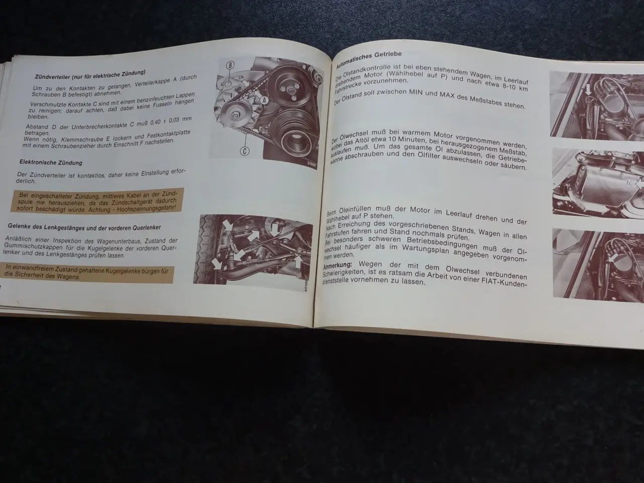 Billede 2 - FIAT Argenta instruktions manual