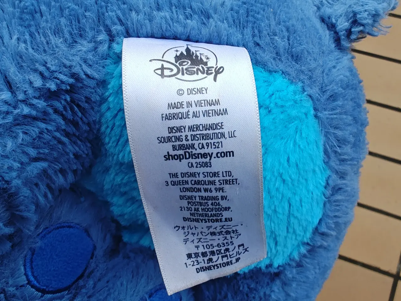 Billede 2 - Disney Store Stitch Bamse fra Lilo og Stitch