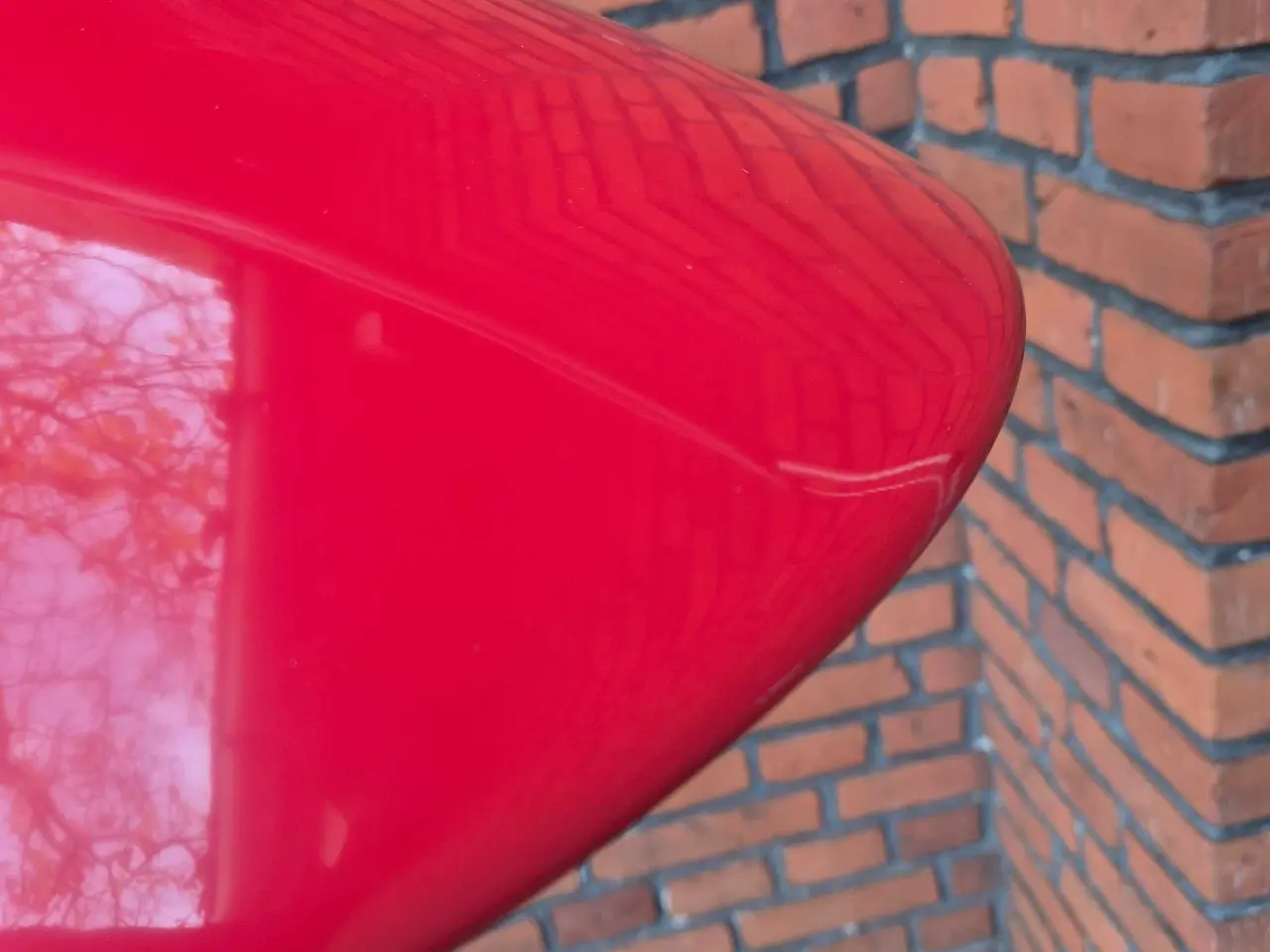 Billede 8 - Rød retrolampe med lækkert design