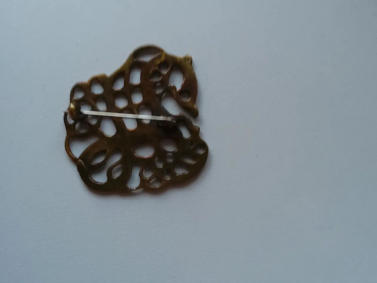 Billede 1 - Vikingesbroche I Bronze i urnesstil