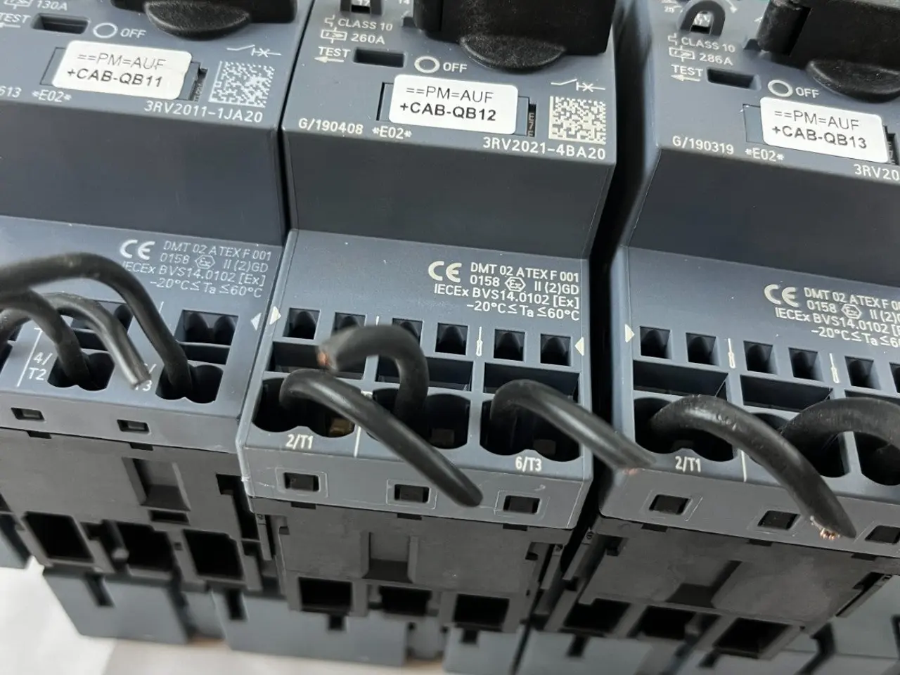 Billede 3 - parti of 3x Siemens Sirius 3RV2021 Motor Breakers