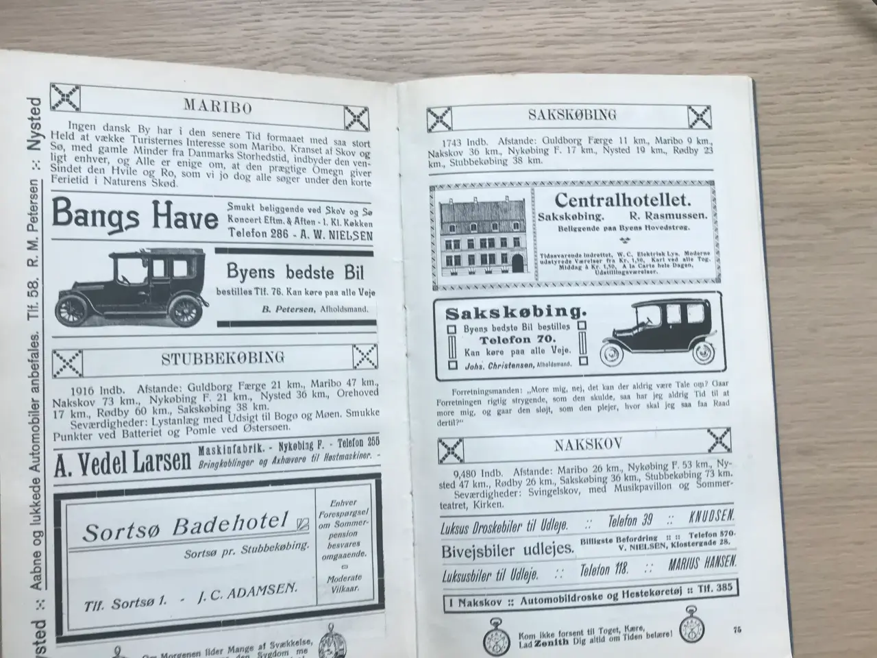 Billede 2 - Danmarks Rejse- og Turistbog 1915 - Sommer