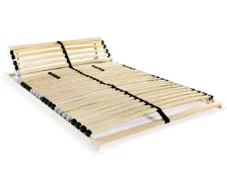 Lamelbund til seng med 28 lameller 7 zoner 140 x 200 cm