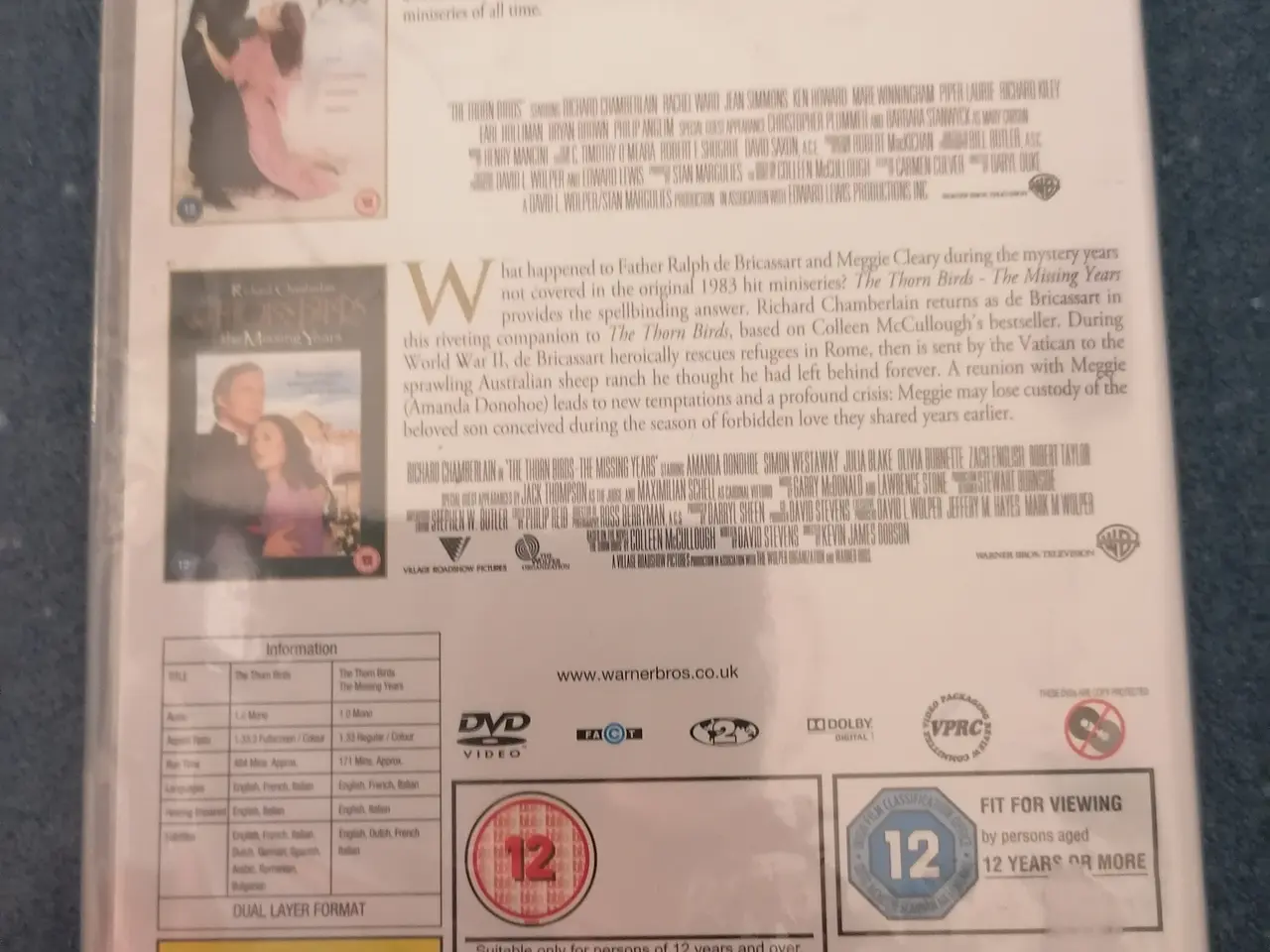 Billede 2 - Thorn Birds(Tornfuglene) Complete Uåbnet