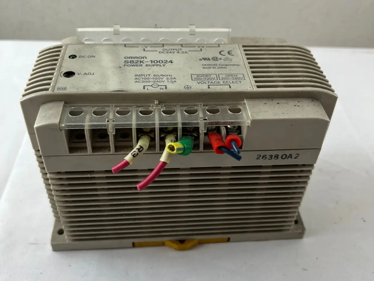 Billede 5 - Omron S82K-10024 strømforsyning 24V DC 4.2A AC DIN