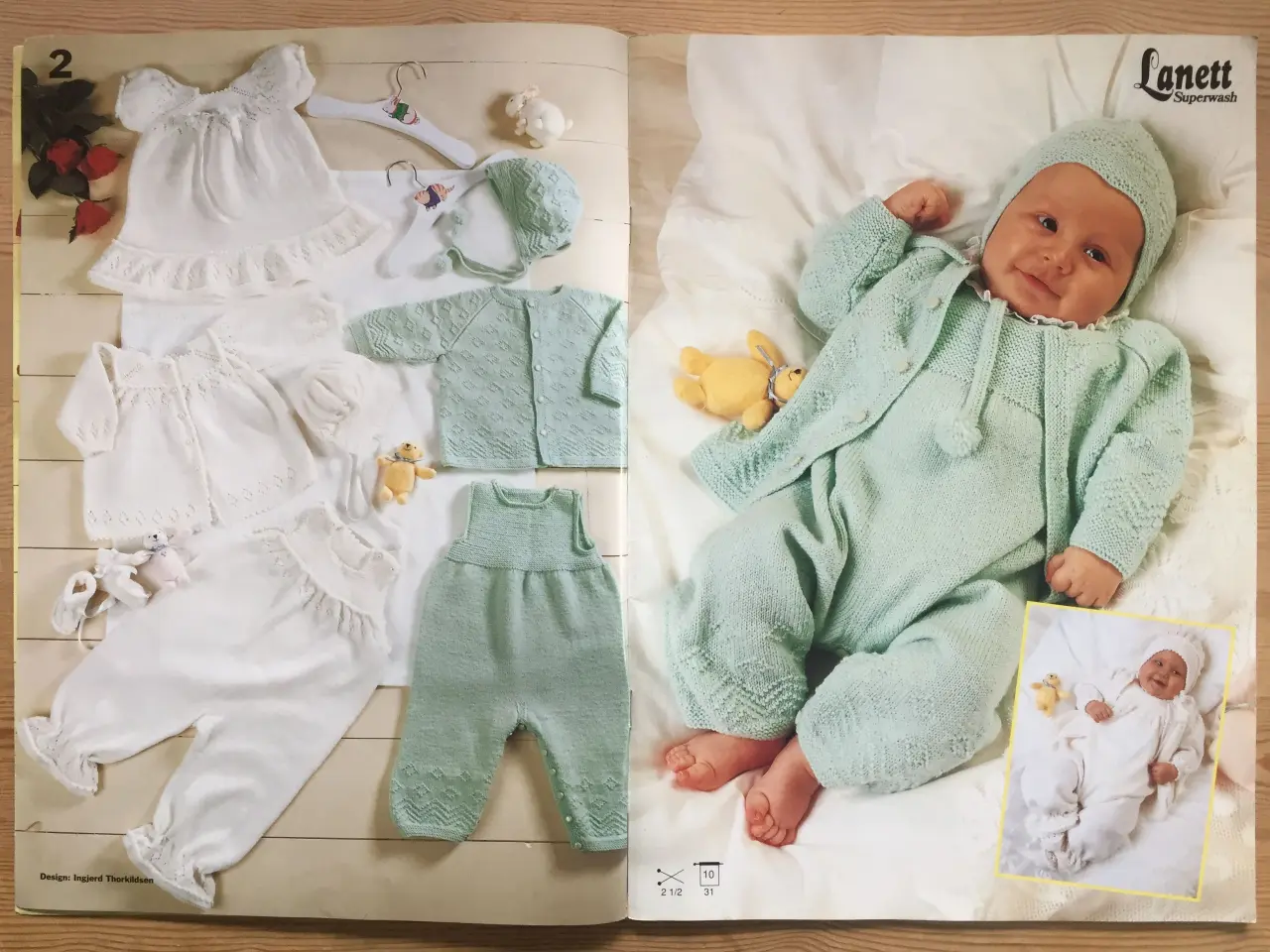 Billede 3 - Sandnes opskriftshæfte nr. 10, baby 0-4 år