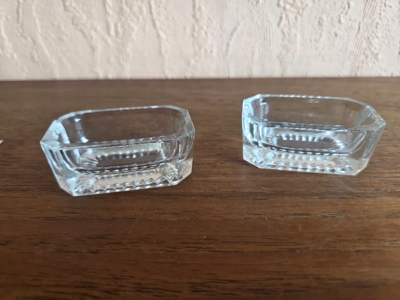 Billede 3 - Sæt med 2 glas saltkar