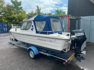 Uttern C56 med 50hk Suzuki og Bådtrailer