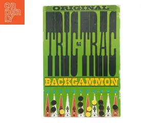 Backgammon brætspil (str. 39 x 27 cm)
