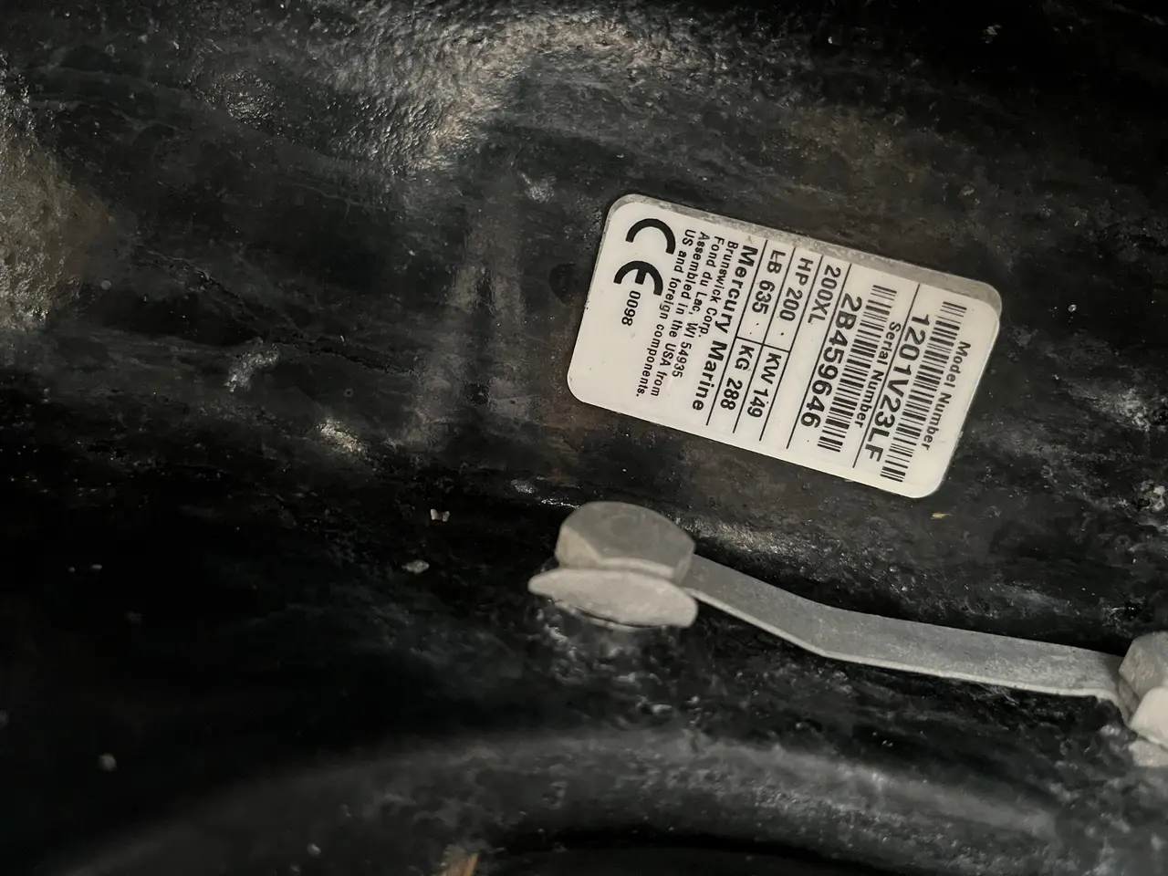 Billede 5 - 200 hk Mercury Verado Pro Four Stroke L6 XL