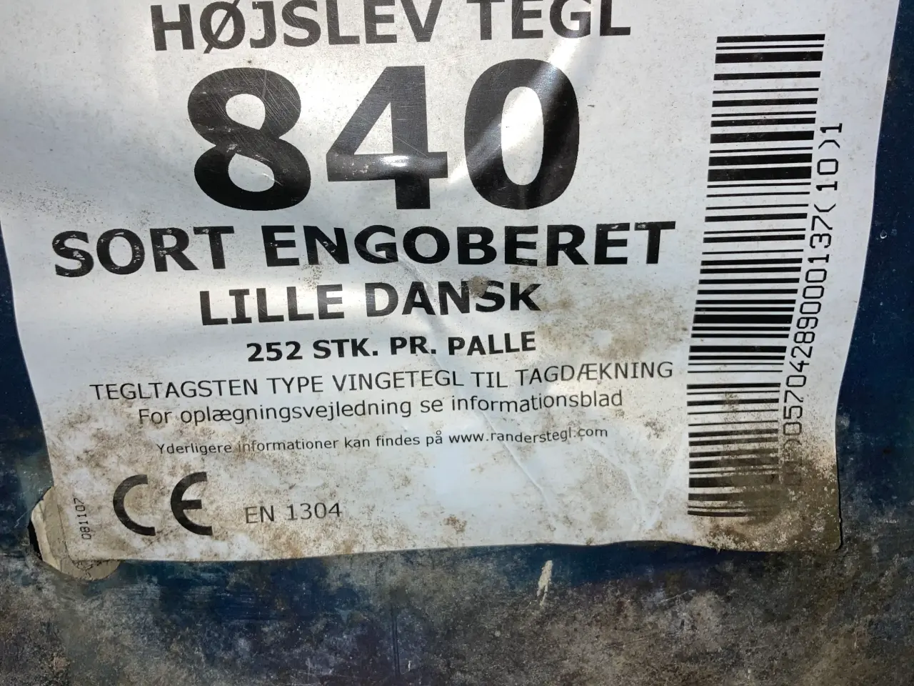 Billede 2 - Sorte engoberet teglsten 